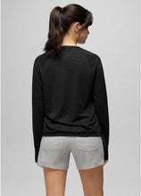 Load image into Gallery viewer, Prana Eileen Cinch Long Sleeve Sun Shirt Black
