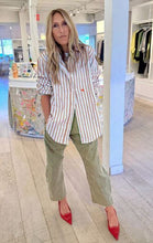 Load image into Gallery viewer, Kerri Rosenthal - Jack Stripe Flannel Shirt