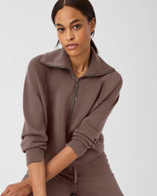 Load image into Gallery viewer, Spanx - AirEssentials Half Zip Pullover Smoke