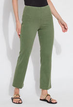 Load image into Gallery viewer, Lysse - Ankle Baby Bootcut Antique Green