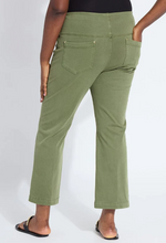 Load image into Gallery viewer, Lysse - Ankle Baby Bootcut Antique Green