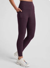 Load image into Gallery viewer, Beyond Yoga - Out Of Pocket HW Midi Legging - Eggplant
