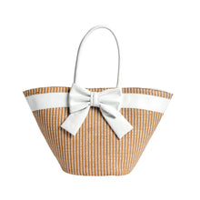 Load image into Gallery viewer, Olakala - Eloise Bow Bag (White)