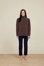Load image into Gallery viewer, Barefoot Dreams - CozyChic High Low Pullover (Java)