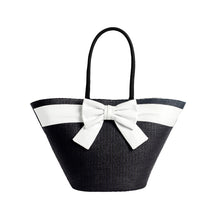 Load image into Gallery viewer, Olakala - Eloise Bow Bag (Black)
