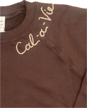 Load image into Gallery viewer, Cal-a-Vie Boyfriend Sweatshirt (Cocoa)