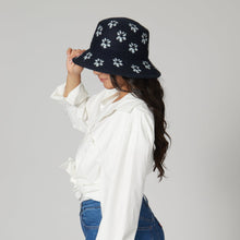 Load image into Gallery viewer, San Diego Hat Company - Rose Wilder Bucket Hat (Navy)