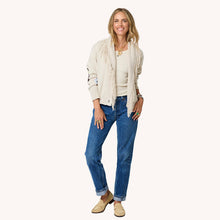 Load image into Gallery viewer, Kerri Rosenthal - Fringe Shawl Collar Cardigan