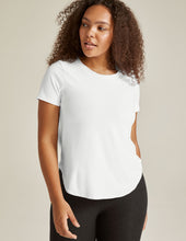 Load image into Gallery viewer, Beyond Yoga - Down Low Tee White