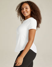 Load image into Gallery viewer, Beyond Yoga - Down Low Tee White