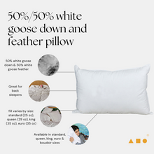 Load image into Gallery viewer, Cal-a-Vie Guest Pillows 50/50 Blend