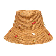 Load image into Gallery viewer, San Diego Hat Company - Charm Crochet Raffia Bucket Hat