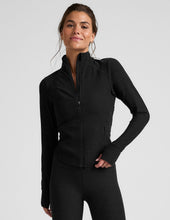 Load image into Gallery viewer, Beyond Yoga - Trails Active Jacket - Darkest Night