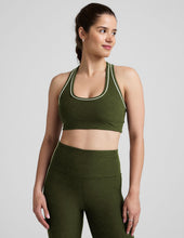 Load image into Gallery viewer, Beyond Yoga - Ready Bra (Army Green Heather)