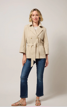 Load image into Gallery viewer, Lysse - Dakota Cotton Cropped Trench