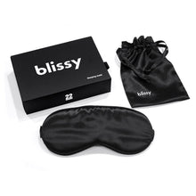 Load image into Gallery viewer, Blissy - Silk Eye Mask (Black)
