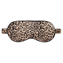 Load image into Gallery viewer, Blissy - Silk Eye Mask (Leopard)