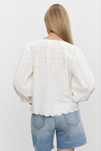 Load image into Gallery viewer, Velvet - Corina Embroidered Top
