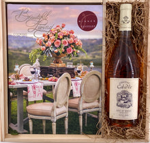 Load image into Gallery viewer, Beautiful Living Cookbook & Wine Gift Set
