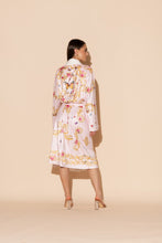 Load image into Gallery viewer, Wrap Up - Pink Butterfly Long Robe

