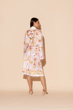 Load image into Gallery viewer, Wrap Up - Pink Butterfly Long Robe