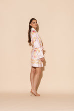 Load image into Gallery viewer, Wrap Up - Pink Butterfly Short Robe
