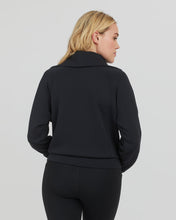 Load image into Gallery viewer, Spanx - AirEssentials Half Zip Pullover Black