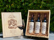 Load image into Gallery viewer, Chateau Cal-a-Vie Red Tasting Trio
