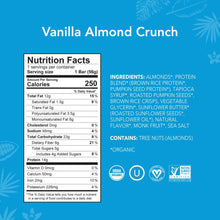 Load image into Gallery viewer, Aloha Protein Bar- Vanilla Almond Crunch