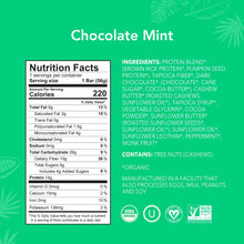Load image into Gallery viewer, Aloha Protein Bar- Chocolate Mint