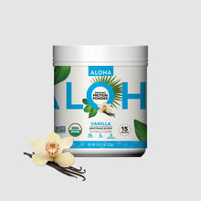 Load image into Gallery viewer, Aloha Vegan Protein Powder- Vanilla