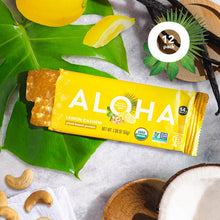 Load image into Gallery viewer, Aloha Protein Bar- Lemon Cashew