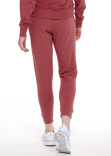 Load image into Gallery viewer, Tasc Varsity Jogger - Earth Red
