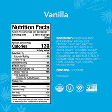 Load image into Gallery viewer, Aloha Vegan Protein Powder- Vanilla