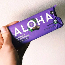 Load image into Gallery viewer, Aloha Protein Bar- Chocolate Fudge Brownie