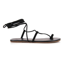 Load image into Gallery viewer, Tkees Jo Sandal Black
