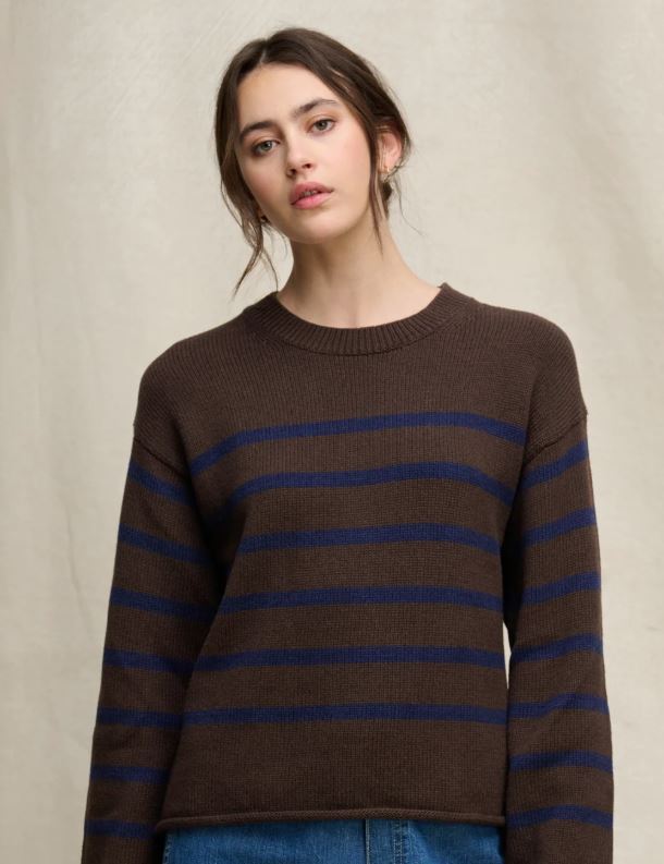Velvet - Lucia Stripe Sweater