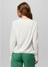 Load image into Gallery viewer, Prana Eileen Cinch Long Sleeve Sun Shirt Soft White
