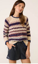 Load image into Gallery viewer, Velvet - Makena Fair Isle Sweater
