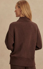 Load image into Gallery viewer, Varley - Sally Half Zip Coffee Bean Marl
