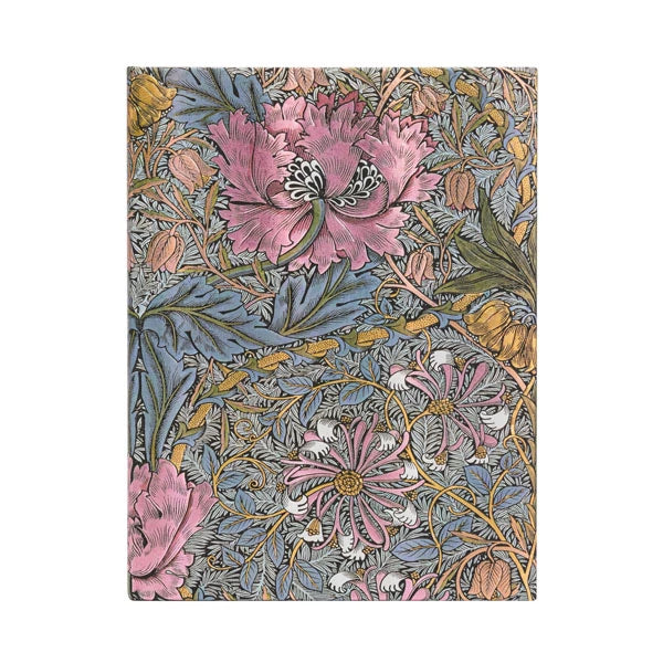 Paperblanks Hardcover Morris Pink Honeysuckle Journal