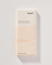 Load image into Gallery viewer, Mast Market - Organic Dark Chocolate with Almonds and Sea Salt
