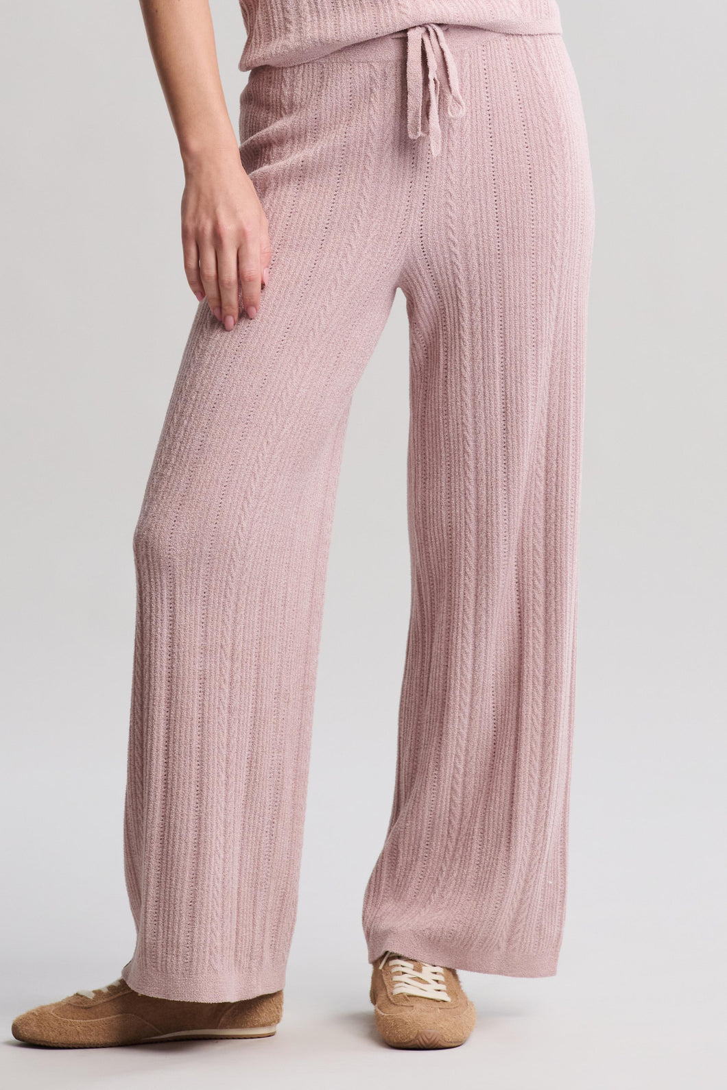 Barefoot Dreams - Ultra Lite Cable Knit Ankle Pant