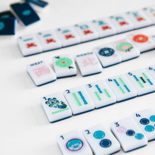 Load image into Gallery viewer, The Mahjong House Blue &amp; White House Tiles
