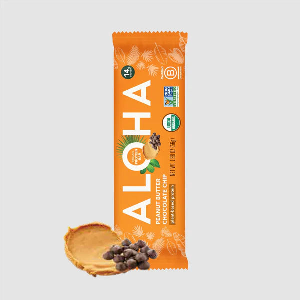 Aloha Protein Bar- Peanut Butter Chocolate Chip