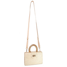 Load image into Gallery viewer, Soli &amp; Sun - Gracie Straw Clutch (Cream)
