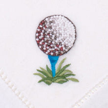 Load image into Gallery viewer, Henry Handwork - Golf Cocktail Napkins Mixed s/4
