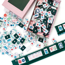 Load image into Gallery viewer, The Mahjong House Green &amp; White House Tiles
