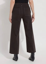 Load image into Gallery viewer, Lysse - Erin Hi Waste Wide Leg Denim Double Espresso
