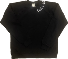 Load image into Gallery viewer, Cal-a-Vie Boyfriend Sweatshirt (Black)
